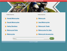 Tablet Screenshot of bikermovie.com